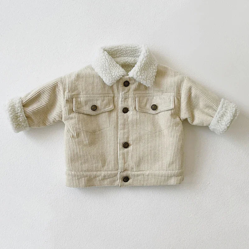 Kids Boy Jackets Autumn Winter Thicken Warm Coat Fashion Toddler Outerwear Clothing