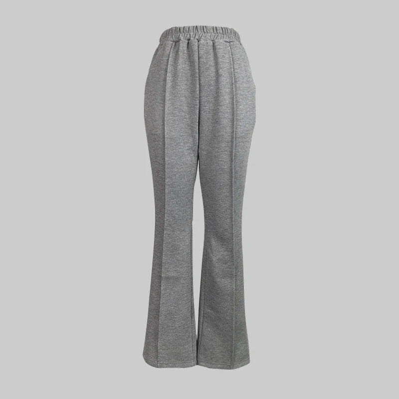 Krisstargirl Womans Color Block Casual Fashion Straight Pants 2025 Spring Summer Fall Hight Waisted Sporty Pants for Women