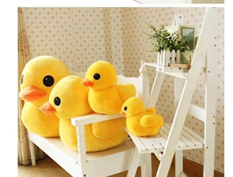 20/30/50CM Giant Yellow Duck Plush Animal Kawai's Little Duck Doll Wholesale Christmas Gifts