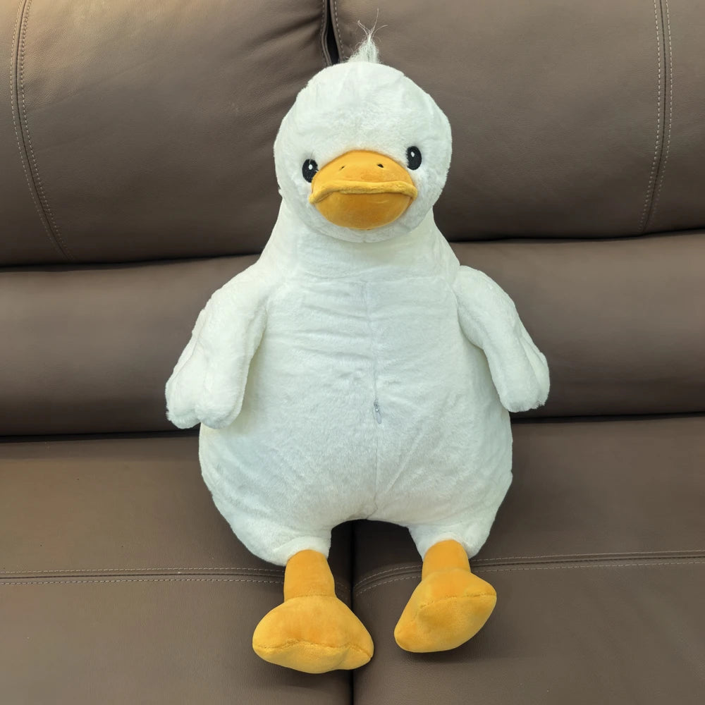Hot 37/50/55/90/130CM Funny Goose Stuffed Soft Duck Plush Toy Sleeping Pillow Sofa Cushion Kids Girlfriend Birthday Gift