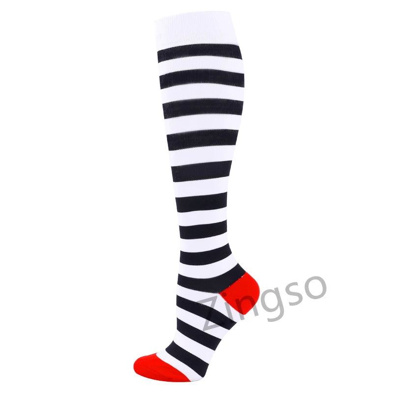 Running Compression Socks Summer 20-30 Mmgh Pregnant Edema Varicose Veins Varicose Veins Edema Diabetes Marathon Nurse Stocking
