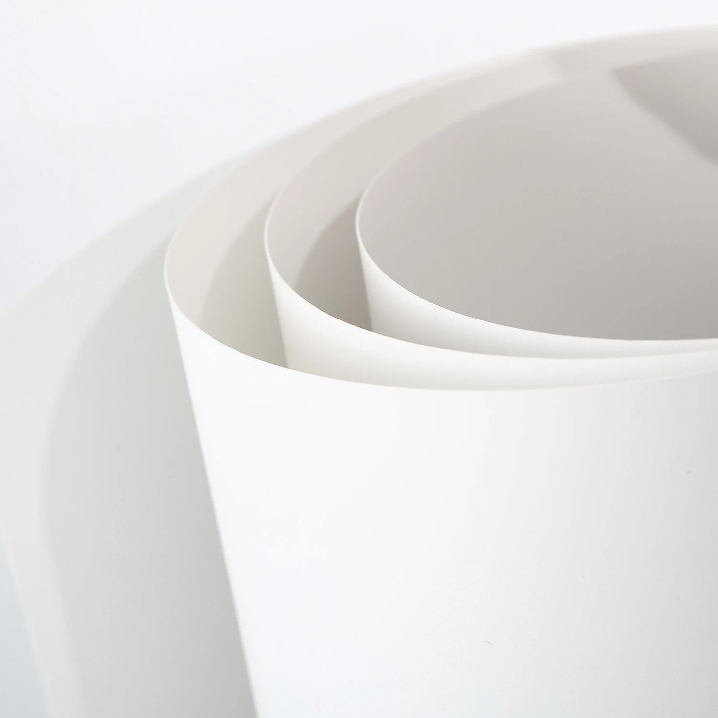 55*120cm Solid Matte PVC Anti-wrinkle Waterproof White Photo Backgrounds Backdrop for Photography Subject shooting
