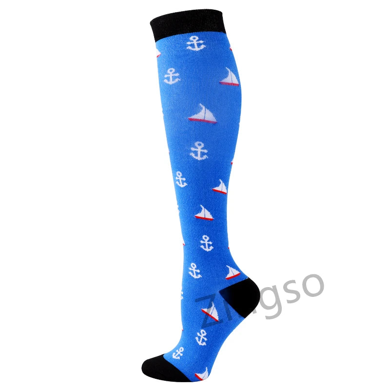 Running Compression Socks Summer 20-30 Mmgh Pregnant Edema Varicose Veins Varicose Veins Edema Diabetes Marathon Nurse Stocking