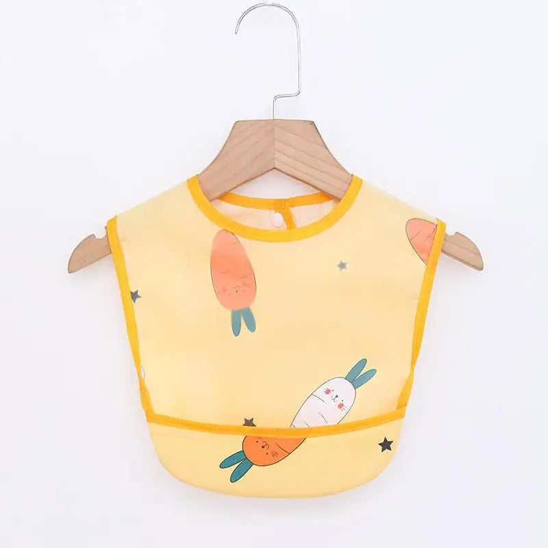 Baby Apron Bibs Toddler Long Sleeve Scarf Waterproof Art Smock Feeding Bib Infant Boys Girls Kid Burp Cloth Bandana New Arrivals
