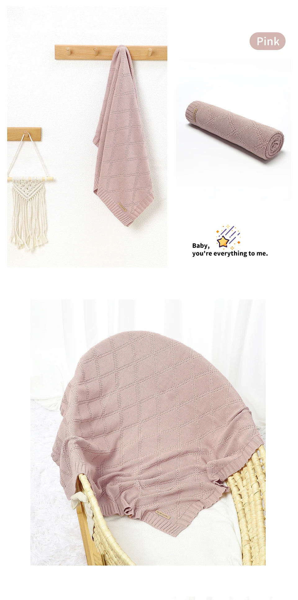 Cotton Baby Blankets Super Soft Newborn Infant Boy Girl Stroller Nursery Cover Quilts 90*70cm Toddler Outdoor Throw Playing Mats