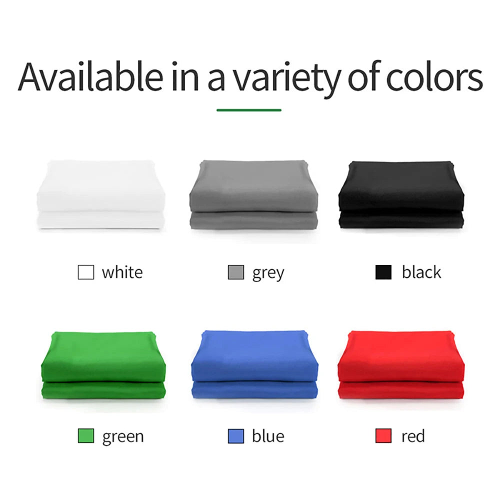 Background For Photography Backdrops White/Black/Blue/Green Screen Chroma Key Muslin Studio Photo Shooting Backdrop Cloth Paper