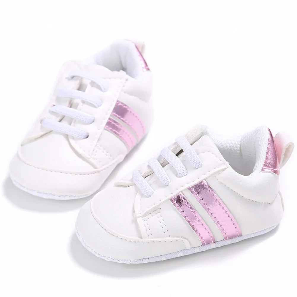 Baby Shoes Boy Girl Sneaker Cotton Soft Anti-Slip Sole Newborn Infant First Walkers Toddler Casual Crib Shoes