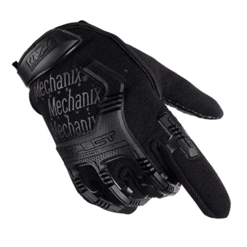 a pairSeals Full Finger Protective Gloves Male Training Fighting Outdoor Bicycle Riding Camouflage Gloves