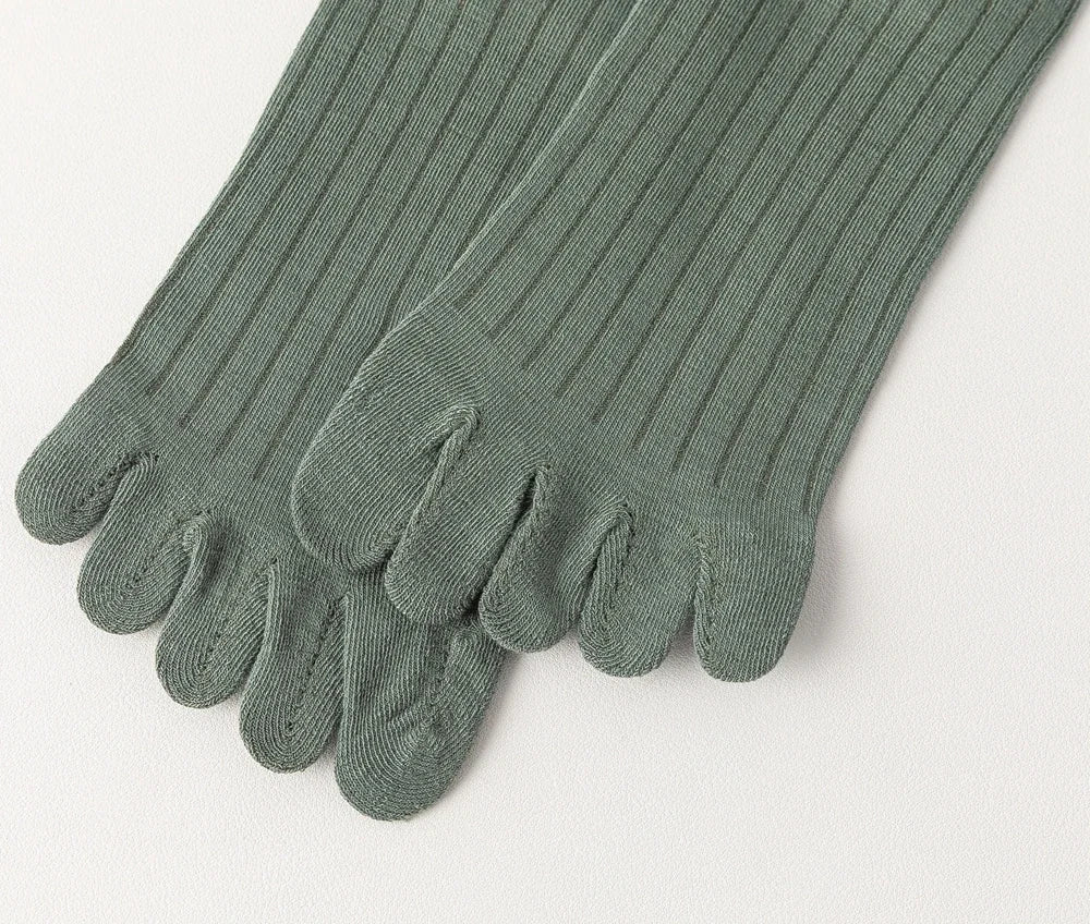 5 Pairs Summer Five Finger Socks for Men Thin Cotton Toe Socks with Separate Fingers Low Cut Ankle Sports Socks high quality