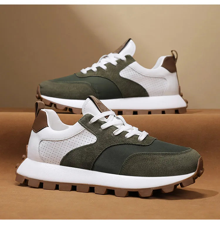Fashion Men Sneakers Autumn Forrest Gump Shoes Lightweight Tenis Sports Shoes Thick Sole Platform Casual Shoes