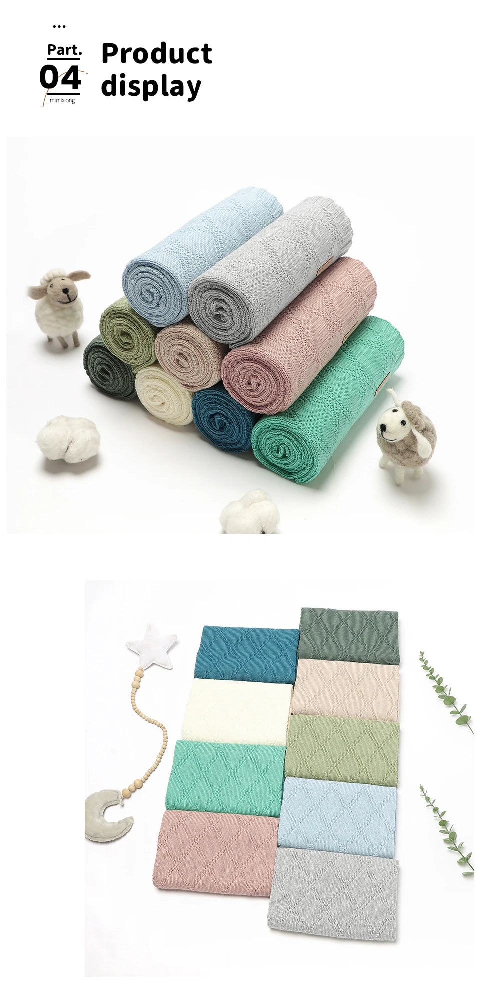 Cotton Baby Blankets Super Soft Newborn Infant Boy Girl Stroller Nursery Cover Quilts 90*70cm Toddler Outdoor Throw Playing Mats