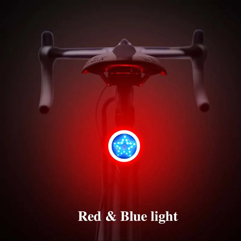 Multi Lighting Modes Bicycle Taillight USB Rechargeable Led Bike Light Flash Tail Rear Lights for Mtb Bike Seatpost