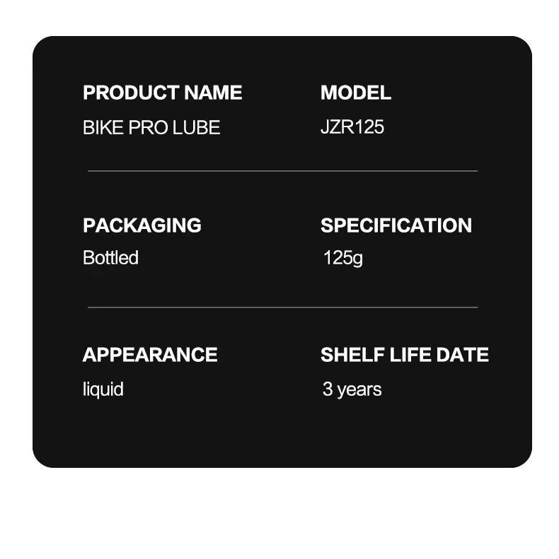 125ml Bicycle Special Lubricant MTB Road Bike Mountain Bike Lube Chain Oil for Fork Flywheel Chain Cycling Accessories