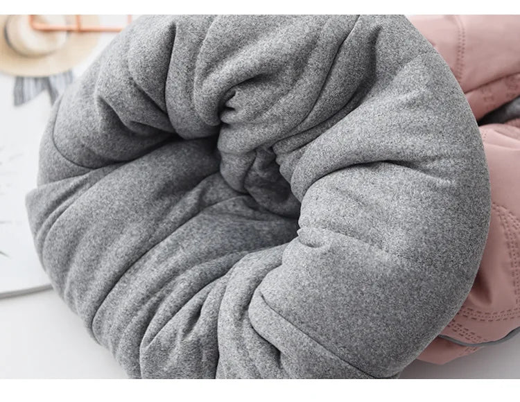 2024 New High quality thick winter warm cashmere kids baby pants Boys Girls children' cotton trousers children jeans1-6Y