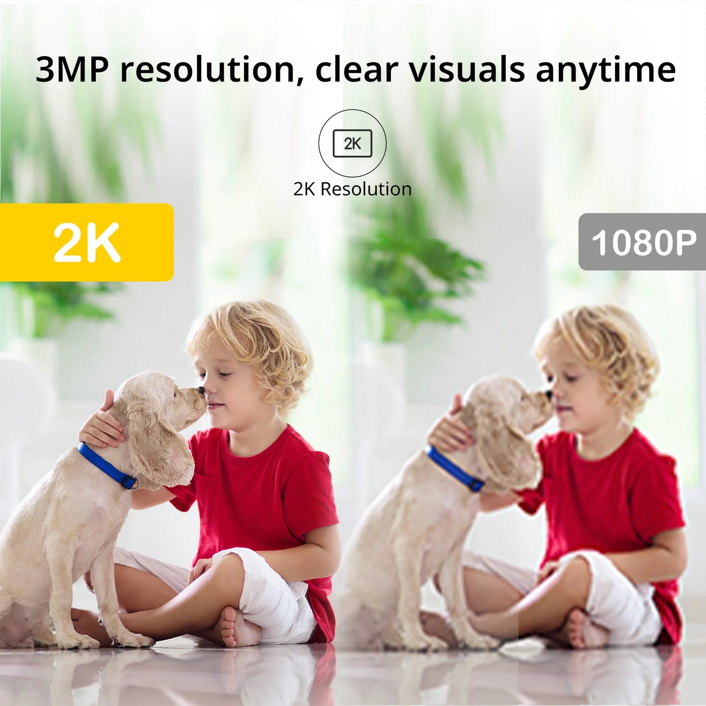 BoyKeep Indoor Home Security Mini IP Camera Smart CCTV Pet Camera Baby Video Monitor 24/7 Surveillance Camera