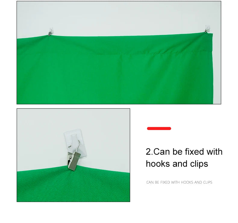 Wall Mounted Background For Photography Backdrop Cloth Studio Video Fond Photo White/Black Green Screen Muslin Shooting Paper
