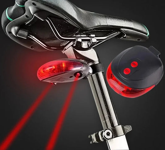 Bicycle Rear Light Red Tail Light LED Night Safety Warning Light Cycling Taillight Easy to Install Lantern for Bike Accessories