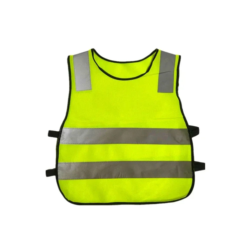 Children Kids Safety Reflective Apron Autumn Winter After School Reflective Warning Apron High Visibility Aprons Reflector