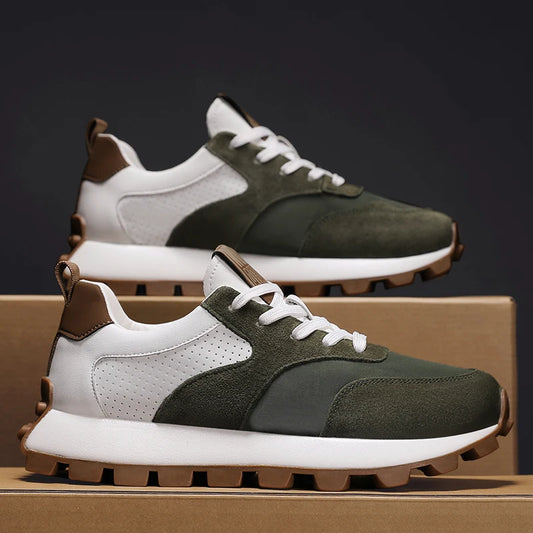 Fashion Men Sneakers Autumn Forrest Gump Shoes Lightweight Tenis Sports Shoes Thick Sole Platform Casual Shoes