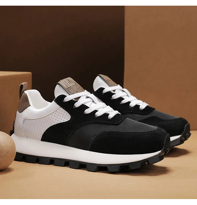 Fashion Men Sneakers Autumn Forrest Gump Shoes Lightweight Tenis Sports Shoes Thick Sole Platform Casual Shoes