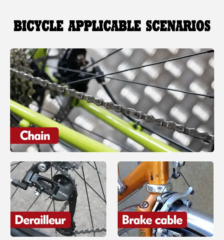 125ml Bicycle Special Lubricant MTB Road Bike Mountain Bike Lube Chain Oil for Fork Flywheel Chain Cycling Accessories