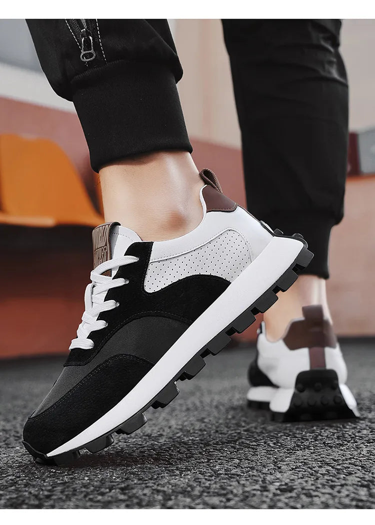 Fashion Men Sneakers Autumn Forrest Gump Shoes Lightweight Tenis Sports Shoes Thick Sole Platform Casual Shoes