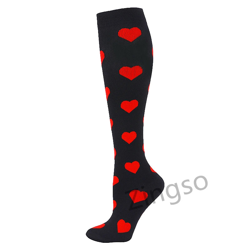 Running Compression Socks Summer 20-30 Mmgh Pregnant Edema Varicose Veins Varicose Veins Edema Diabetes Marathon Nurse Stocking