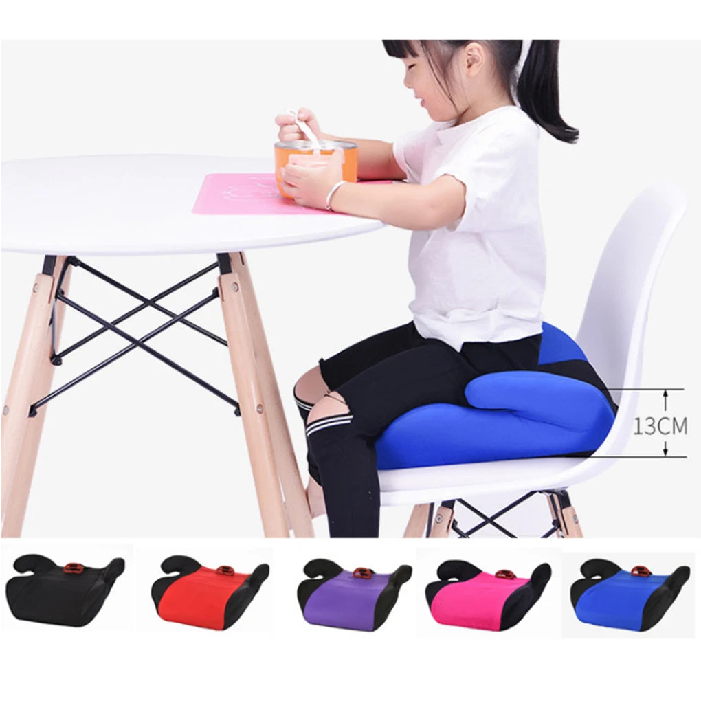 Car Safety Kid Baby Increased Booster Seat Cushion Pad  Safe Seat Sturdy Children Baby Increased Seat Pad for 3-12 Years Old Chi
