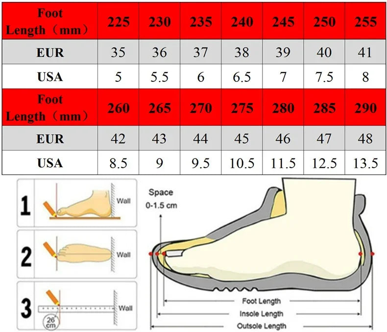 2025 Spring Men's Brand Sneaker Comfortable Platform Sports Shoes Men Non-Slip Breathable Running Shoes Man zapatillas de hombre