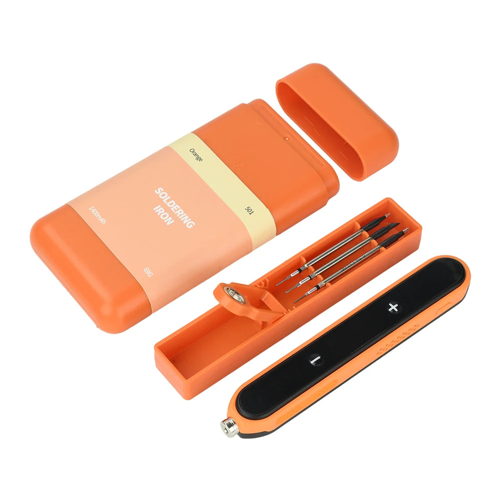 8-15W Type-C Digital Electric Soldering Iron Kit Intelligent Adjustable Temperature Fast Heating Mini Solder Irons Repair Tool