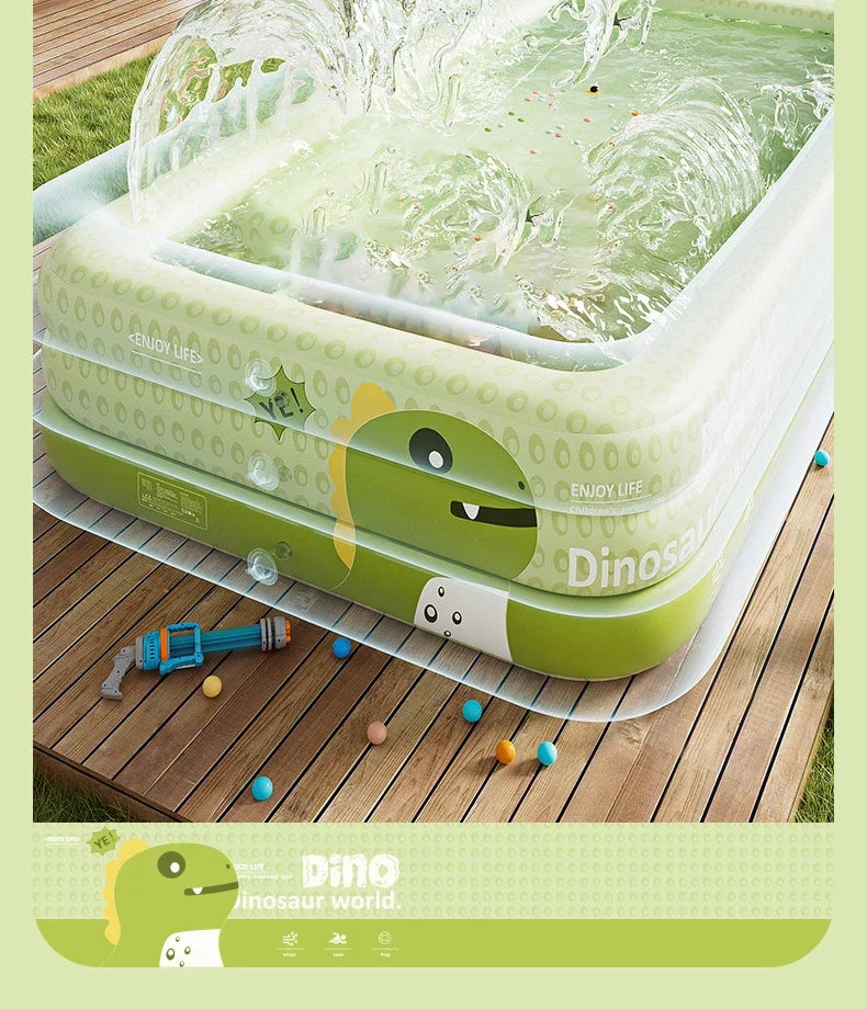 Outdoor Inflatable Swimming Pool PVC Inflatable Tanning Pool Lounger Float Swimming for Adults Baby Available in Various Sizes