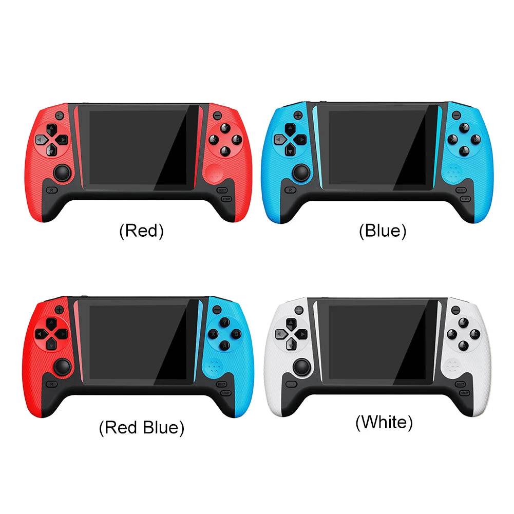 Retro Handheld Game Console 3.5inch LCD Screen Built-in 500 Games Gaming Console TV Connect Video Game Console for Single Player