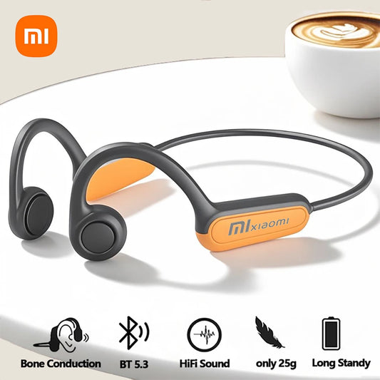 Xiaomi Wireless Bone Conduction Earphones Bluetooth 5.3 Sport Headphones Ear Hook Waterproof Headset for Outdoor Running Driving