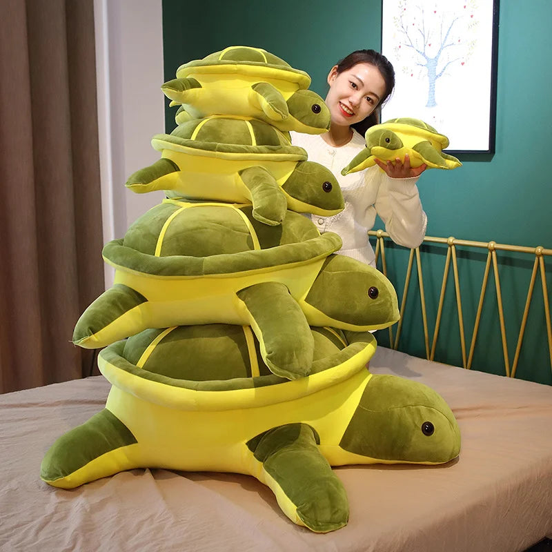 35cm Kawaii Tortoise Plush Toy Stuffed Soft Animal Sea Turtle Pillow Cushion Home Decor Kids Girls Birthday Gift