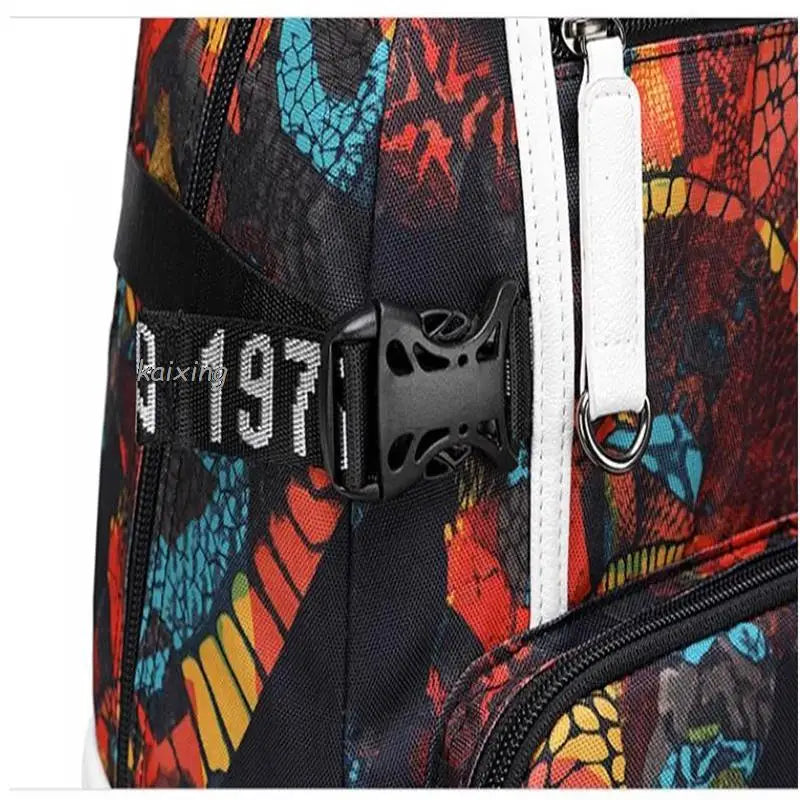 Football Stars Messi Backpacks Camouflage USB Teens School Bags Waterproof Boys Girls Casual Travel Laptop knapsacks Best Gift