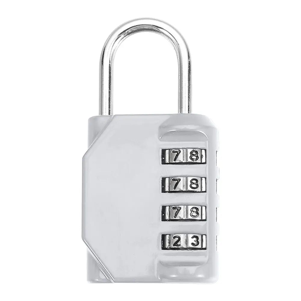 Portable Mini Backpack Zipper Password Lock Travel Luggage Padlock Security Protect For Dormitory Cabinet Locker Drawer Bag