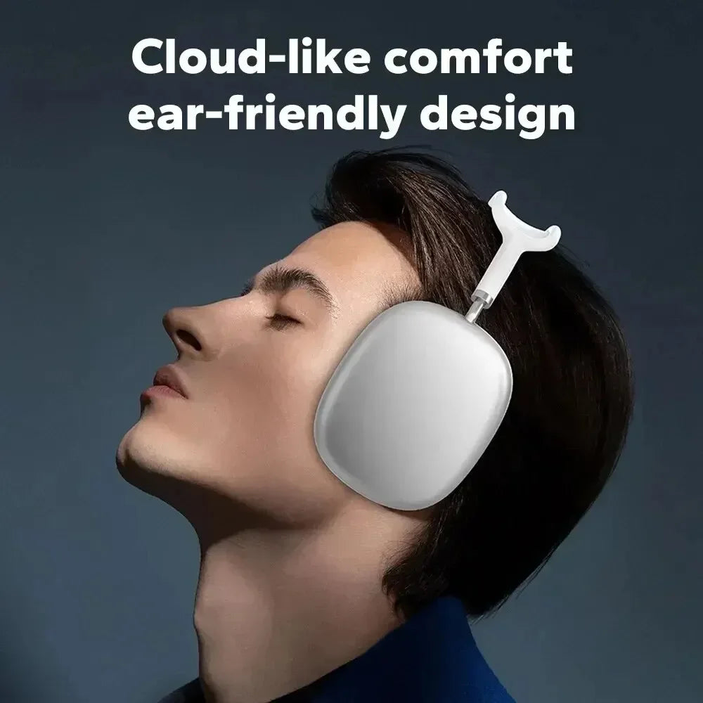 Head Mounted Wireless Bluetooth Earphones Sports Headset Game with Charging Touch Control Earbuds Bass Earphones for Music