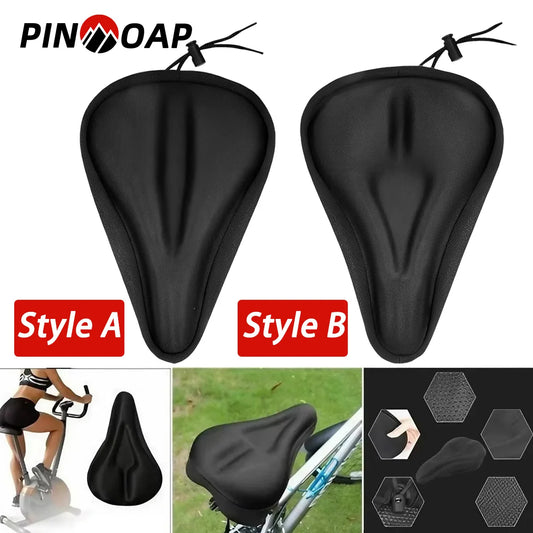 Bicycle Seat Cover Thickened Soft Gel Seat Cover Road Bike Mountain Bike Thickened Soft Cushion Bicycle Breathable Seat Cover