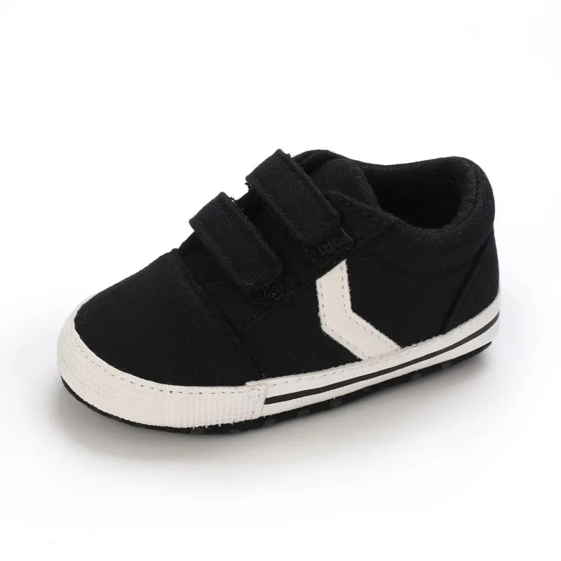 Meckior Classical Sport Toddler Canvas Shoes Breathable Anti-slip Soft Bed Baby Boys Girls Sneakers Crib Shoes Moccasins