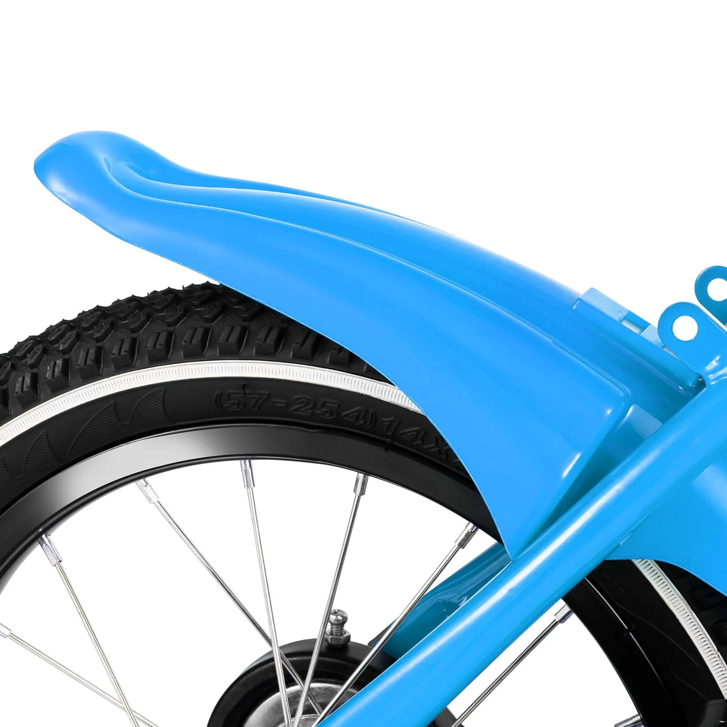 14inch Children's Bicycle with Training Wheel for 2-5 Year-Old Boys and Girls, Height Adjustable Kids Bike White/Yellow/Red/Blue