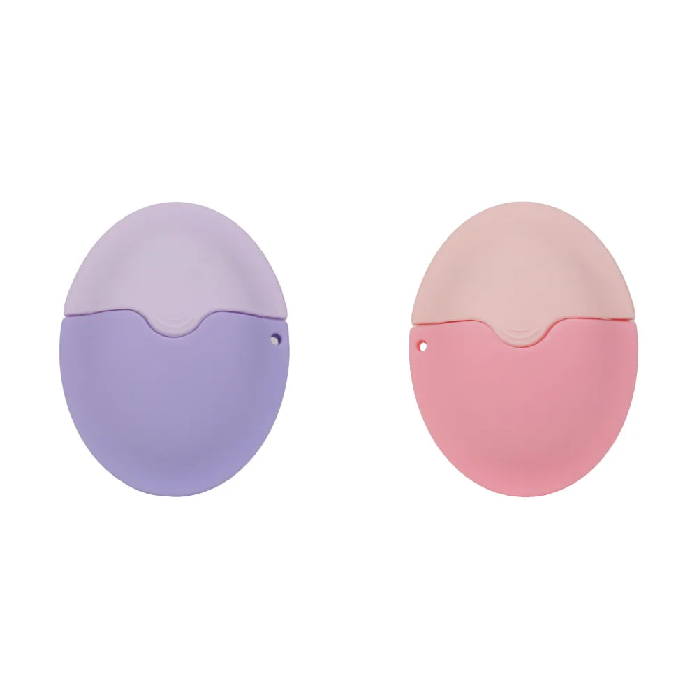 55ML Sunscreen Applicator Portable Refillable Roll on Sponge Applicator Silicone Suncream Lotion Applicators for Family Travel
