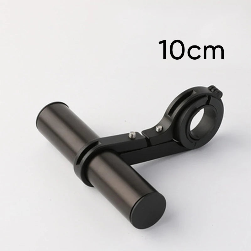 10/20/30cm Bicycle Handlebar Extended Bracket MTB Headlight Mount Extented Bar Road Mountain Bike Handlebar Extender Rack Parts
