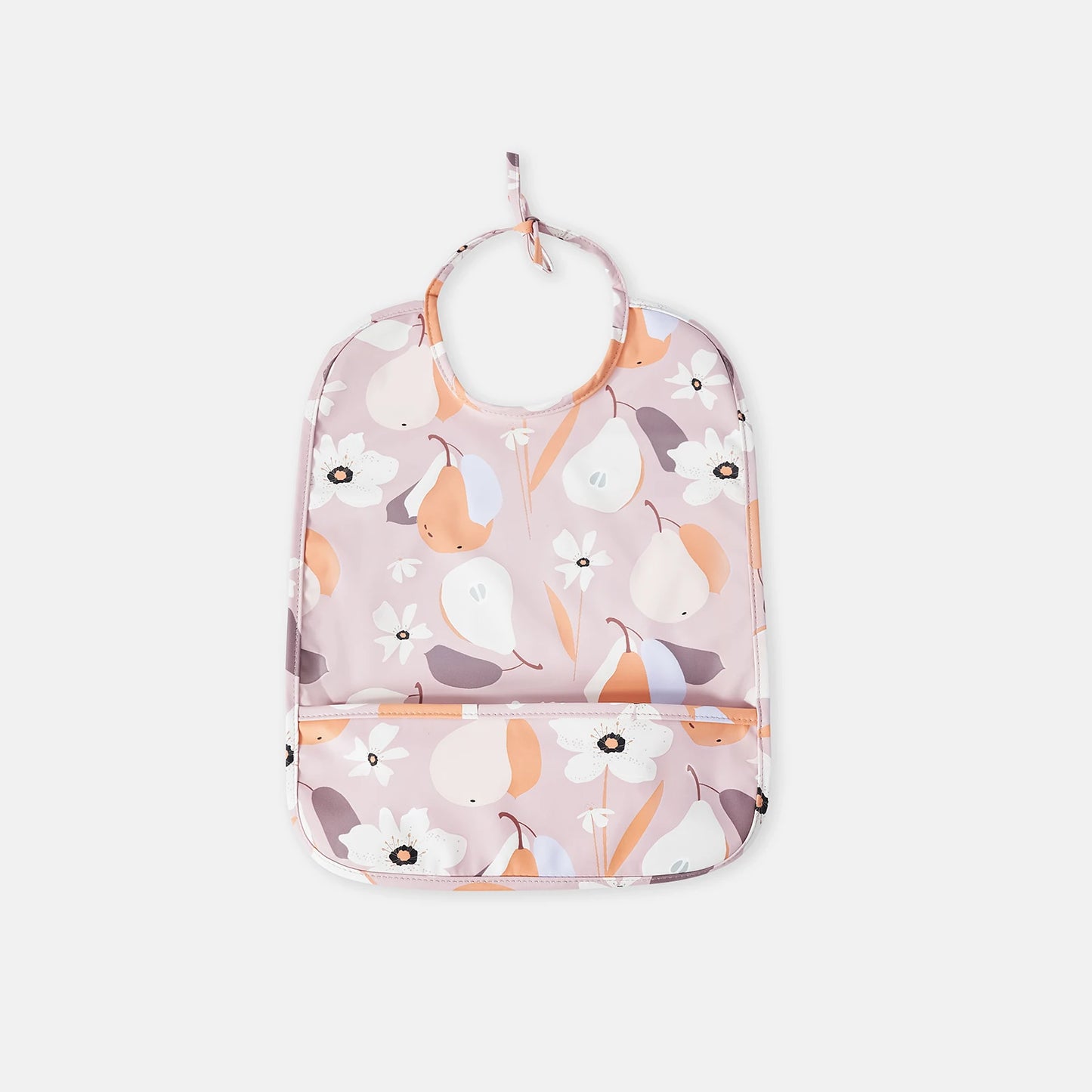 INSULAR Baby's Bibs Sleeveless Adjustable Pinny Soft Waterproof PU Cloth Kids Painting Smock Child Eating Apron Danish Style
