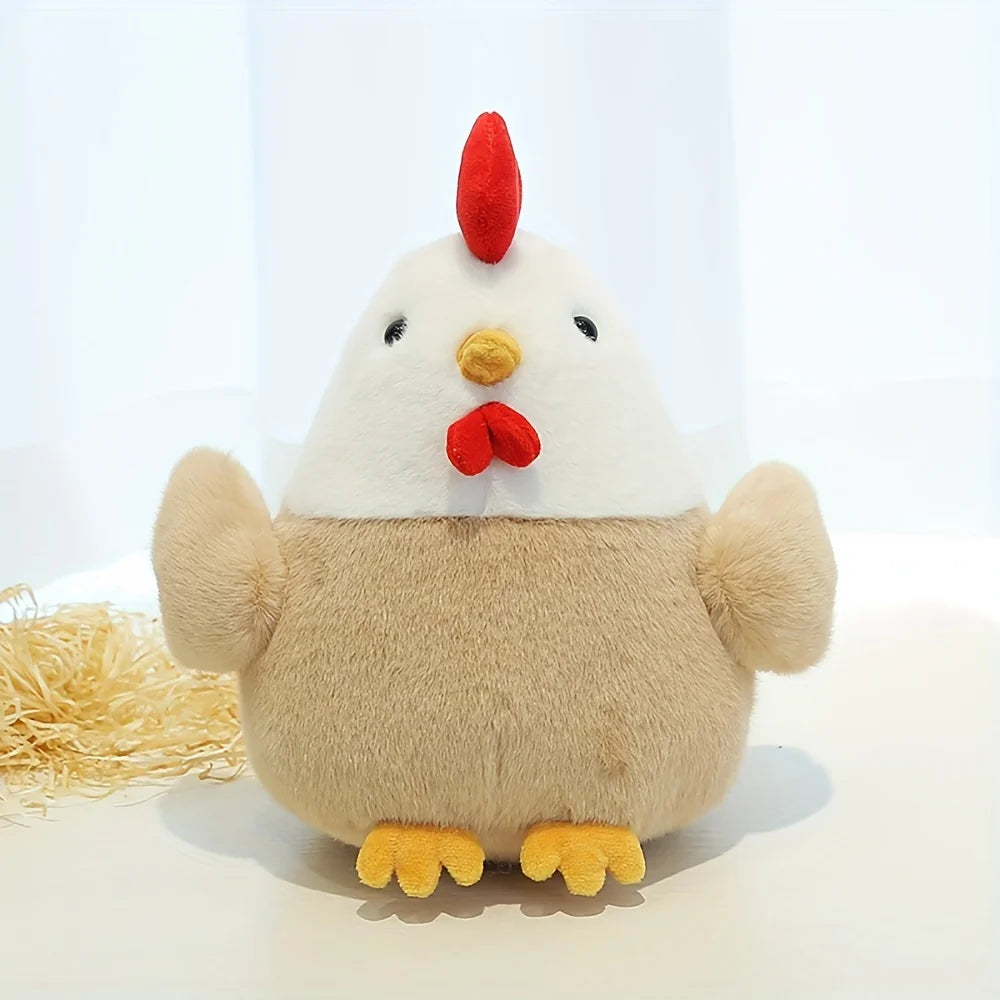 1 Cute Doll, Chicken Doll, Plush Toy, Soft and Comfortable Chicken Doll, Hen Rag Doll, Sleep Doll, Pillow As A Gift