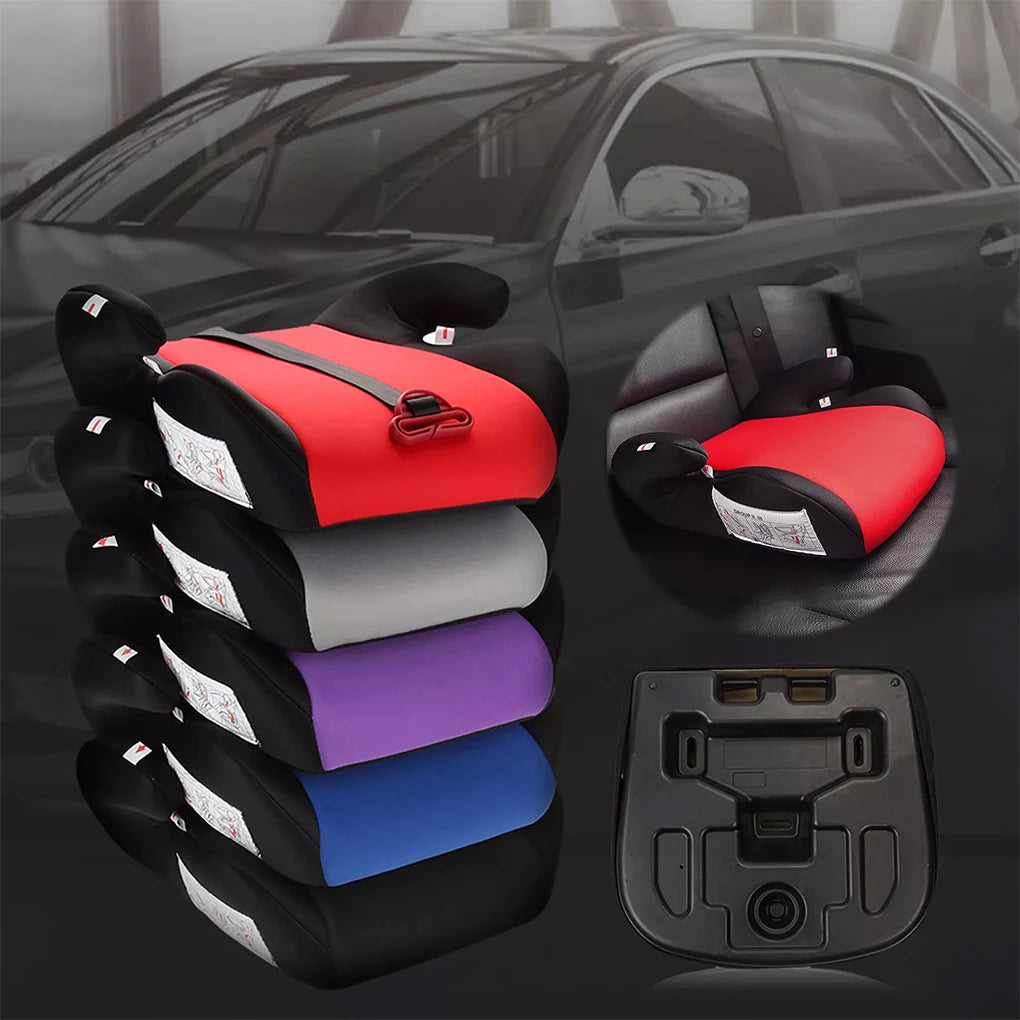 Car Safety Kid Baby Increased Booster Seat Cushion Pad  Safe Seat Sturdy Children Baby Increased Seat Pad for 3-12 Years Old Chi