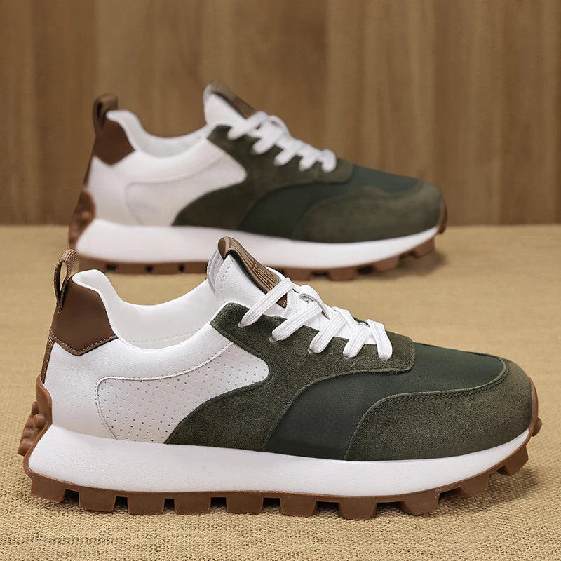 Fashion Men Sneakers Autumn Forrest Gump Shoes Lightweight Tenis Sports Shoes Thick Sole Platform Casual Shoes