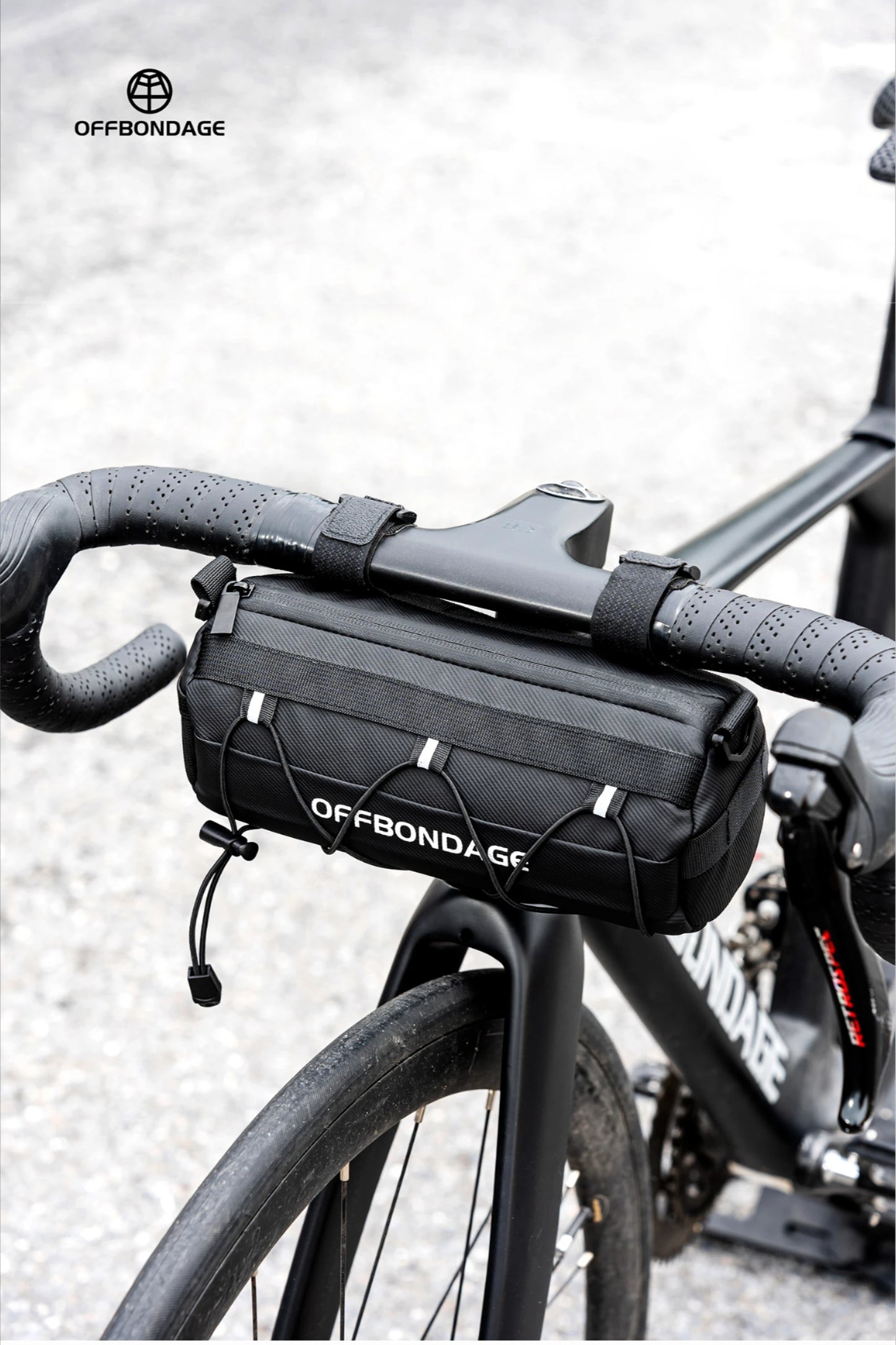 OFFBONDAGE Bike Front Bag Large Capacity Storage Outside Waterproof Multi-function Riding Bag Mountain Bike Bag Bike Accessory