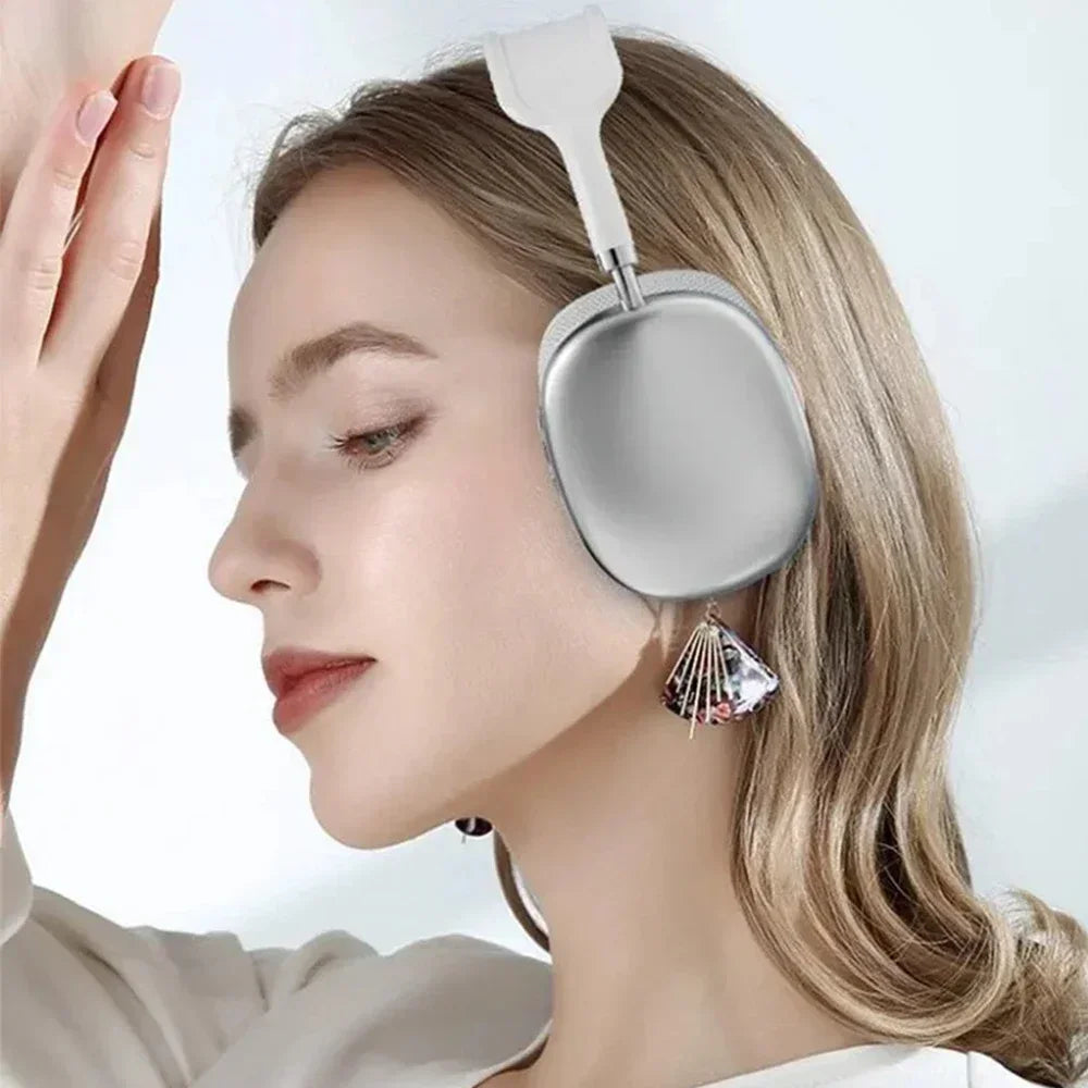 Head Mounted Wireless Bluetooth Earphones Sports Headset Game with Charging Touch Control Earbuds Bass Earphones for Music