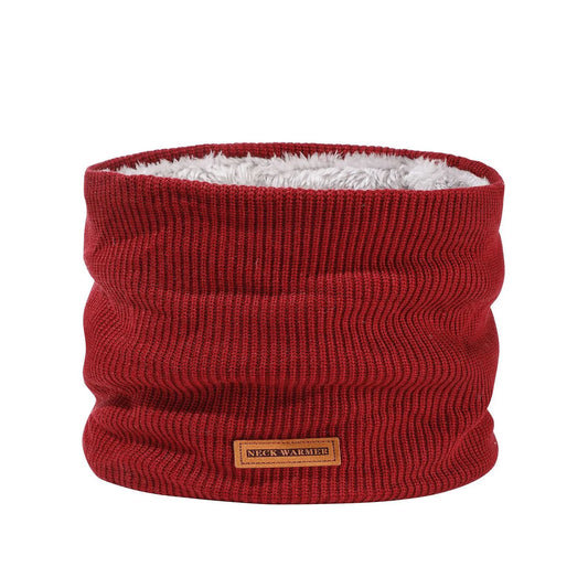 Thick Knitted Neck Scarf For Women Fashion Versatile Neck Scarf Winter Warm Turtleneck Warmer Cashmere Hot Handkerchief Ski Mask