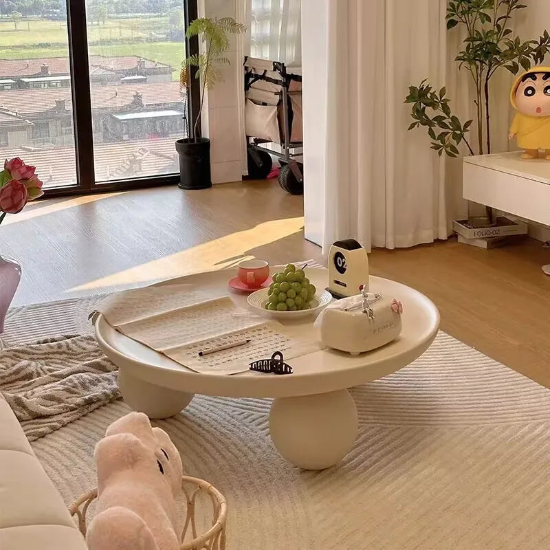 Coffee Table Side Tabel Living Room Simple Tea Table Creative Nordic Minimalist Modern Small Sofa Outdoor Salon Round Table
